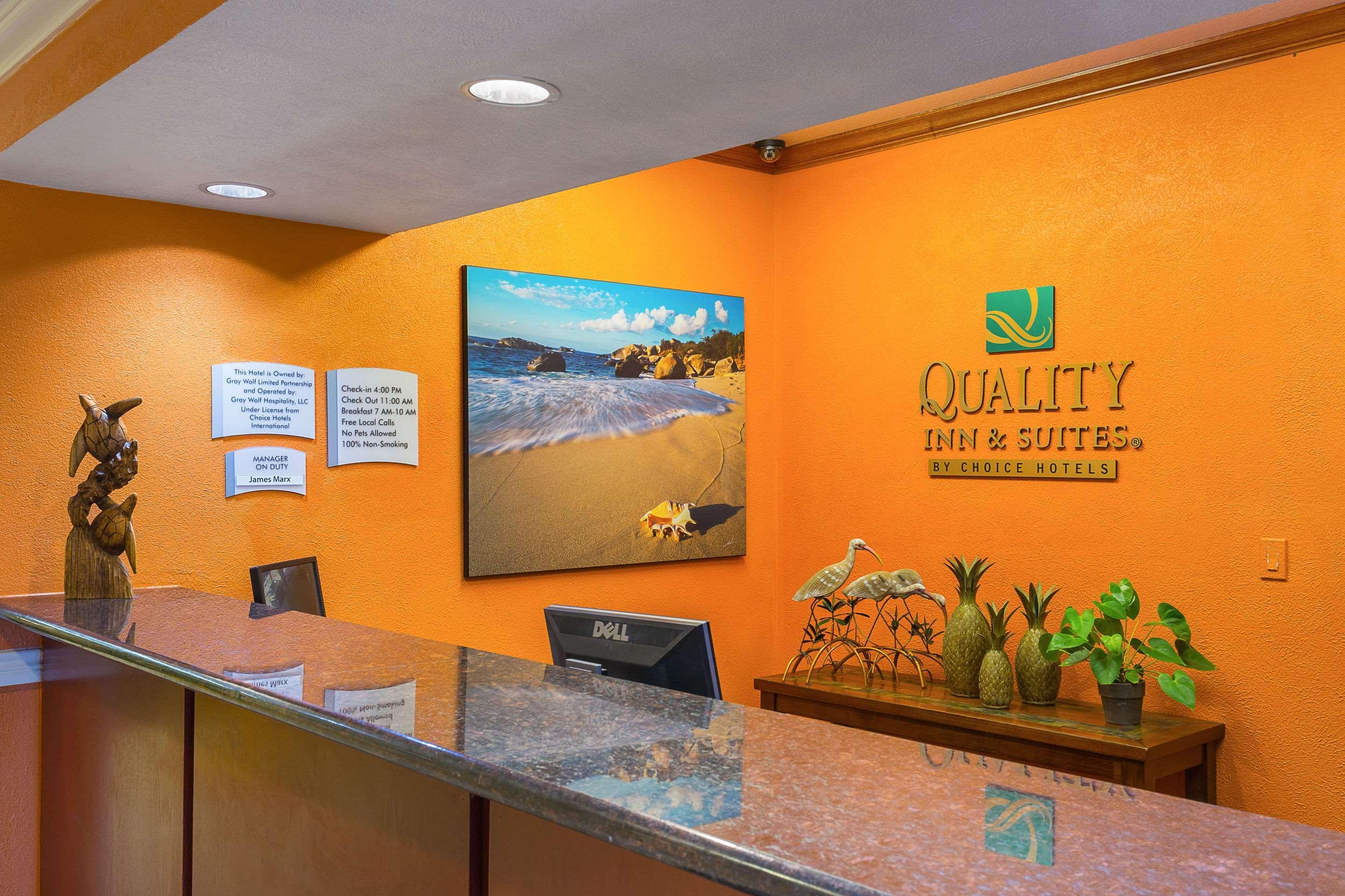 Quality Inn & Suites Galveston - Beachfront Kültér fotó