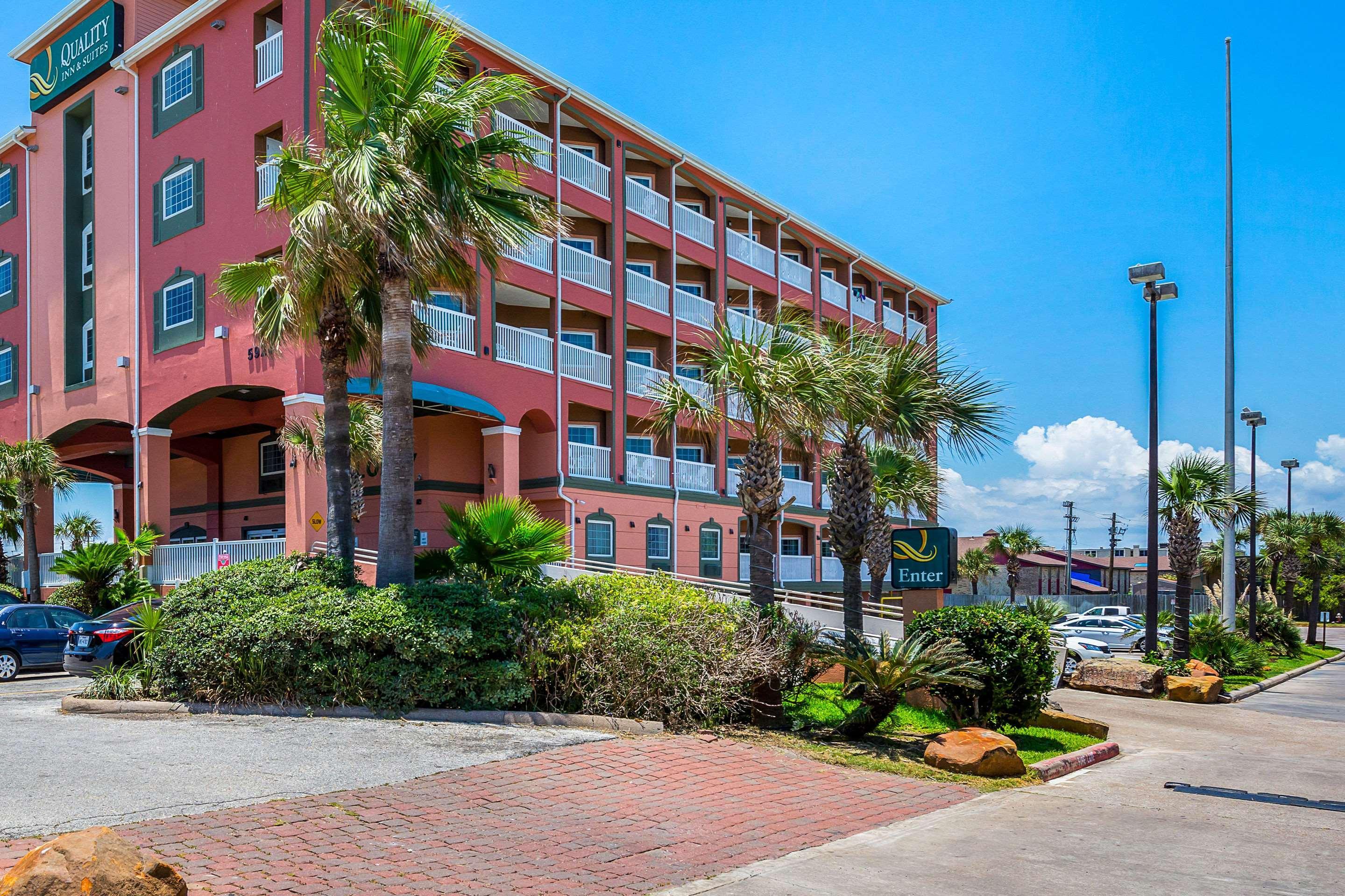 Quality Inn & Suites Galveston - Beachfront Kültér fotó
