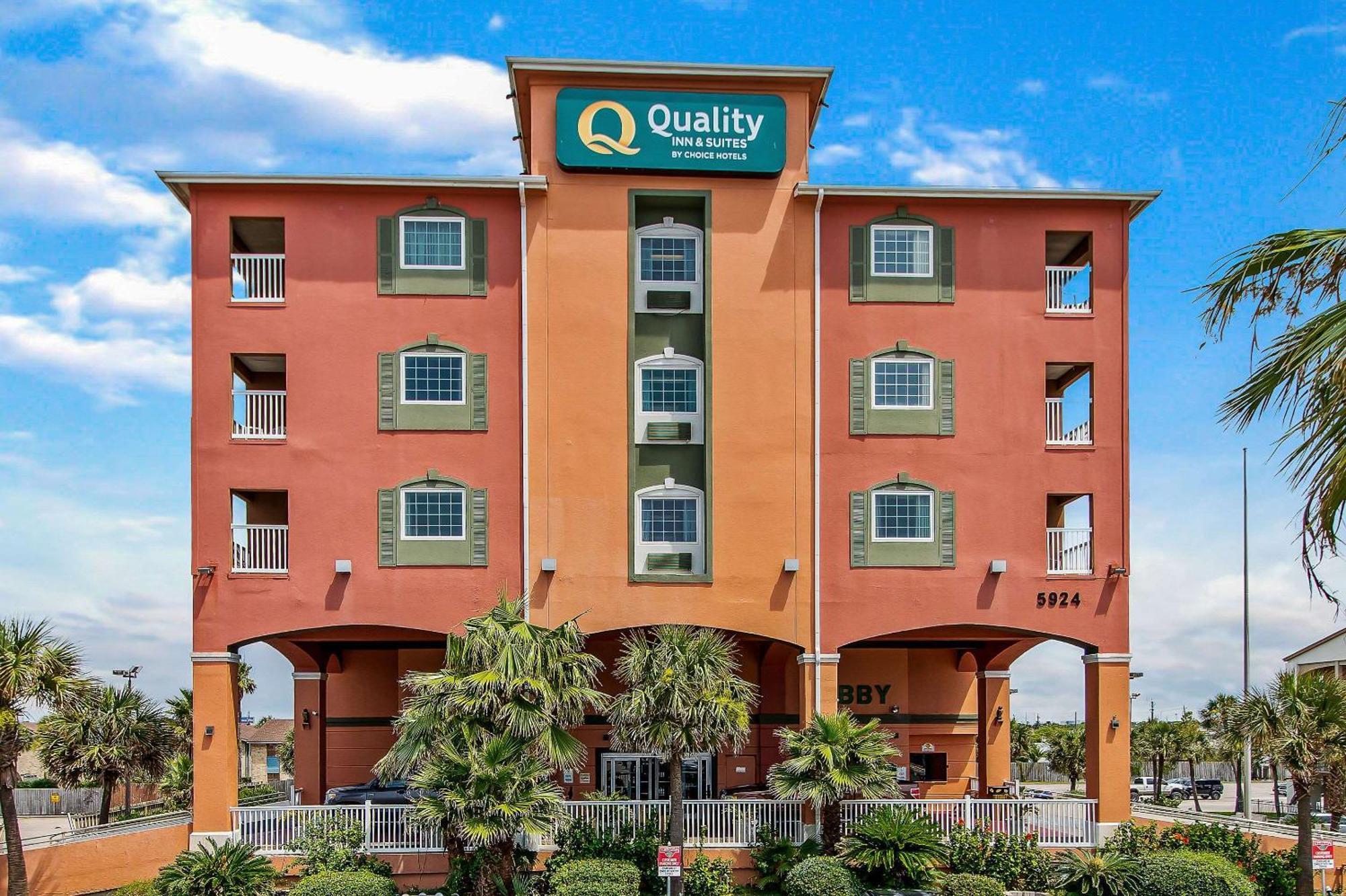 Quality Inn & Suites Galveston - Beachfront Kültér fotó